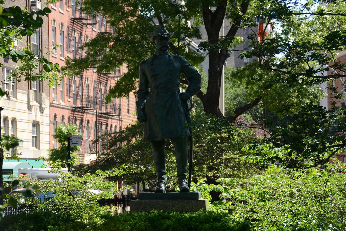 11 General Philip Sheridan Statue In Christopher Park New York Greenwich Village